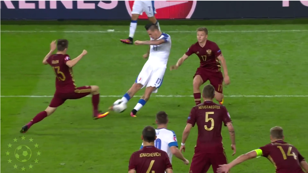 Hamsik a Rusia